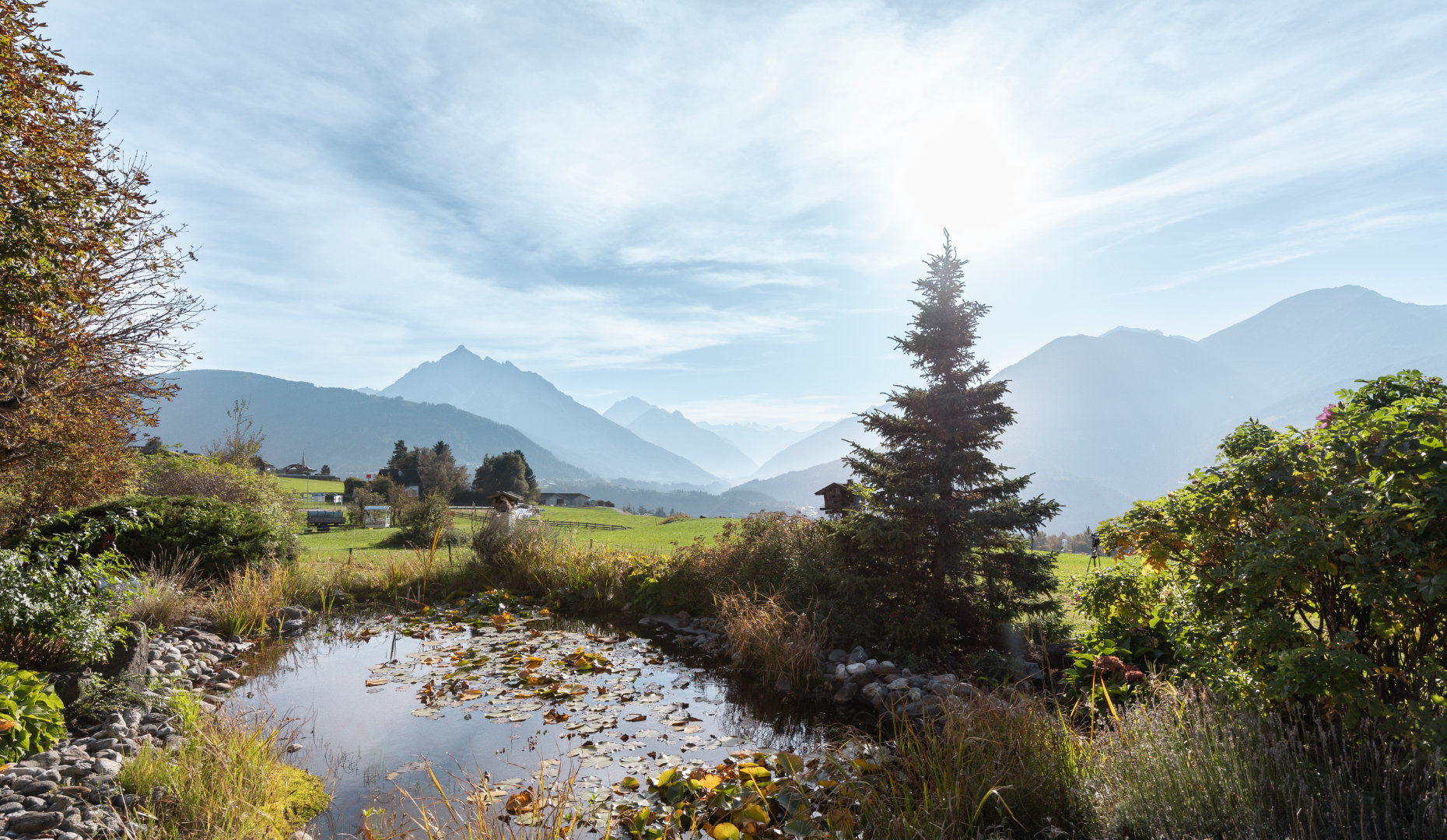 Gruenwalderhof Sommer Aussicht